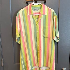 Kenny Flowers Multicolor Striped Men's Shirt